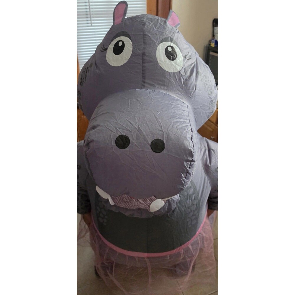 Rubies Hippo Inflatable Costume for Adults Unisex One Size